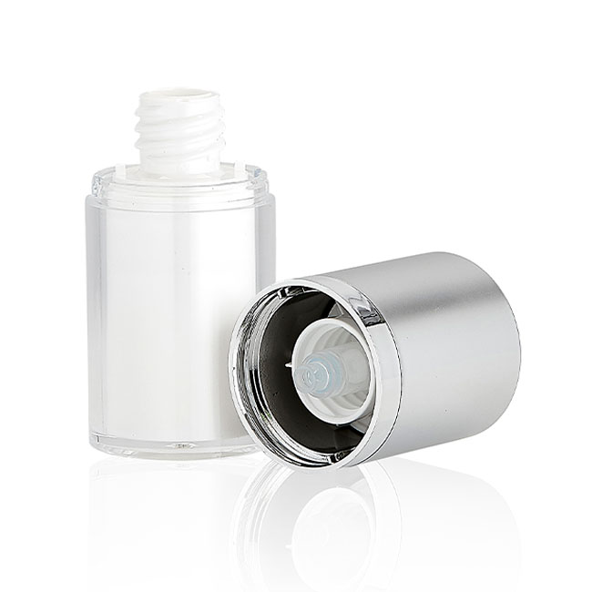pop up airless bottle component view Model: BLJA