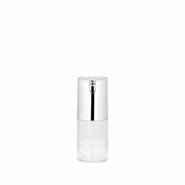 Clear airless pump bottle in 15ml capacity Model: BLJCM