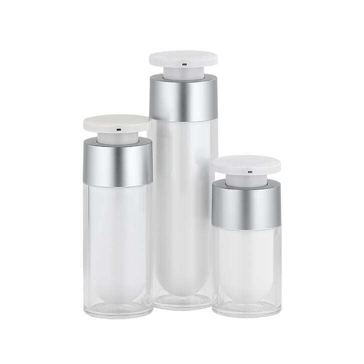 Airless pump bottle group with locking mechanism Model: BLHSBT