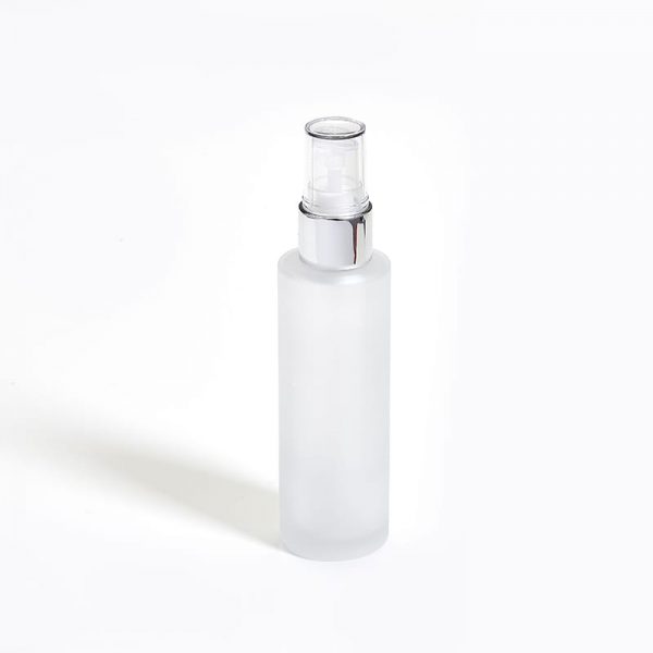 Frosted glass mist sprayer bottle for skincare products Model BLSXBMS