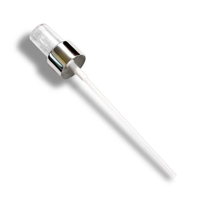 Silver mist sprayer pump with dip tube Model BLSXBSPR