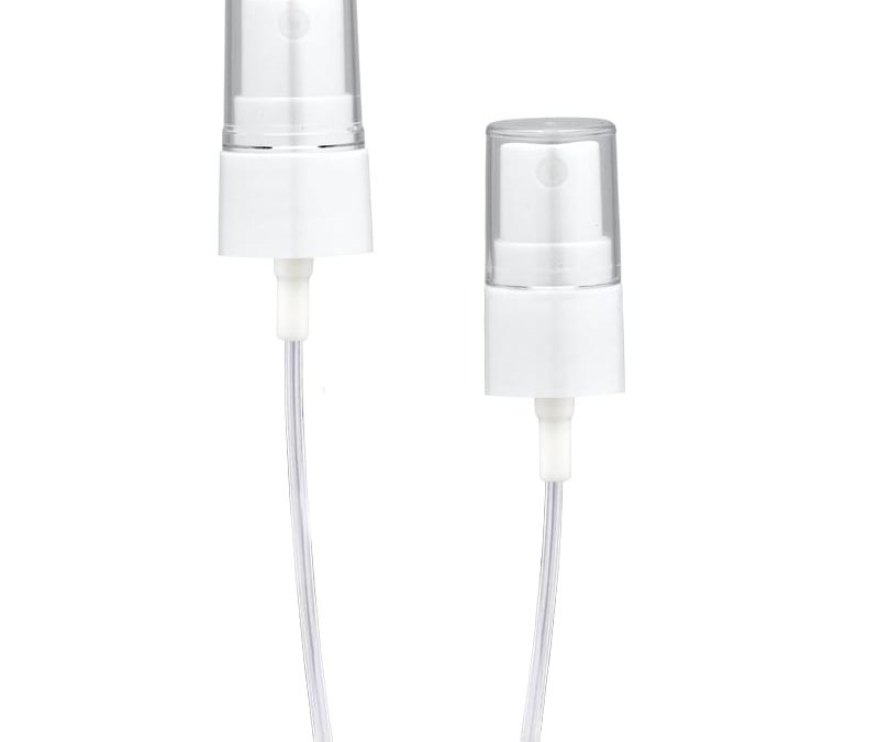 White Mist Sprayer for Glass Bottles