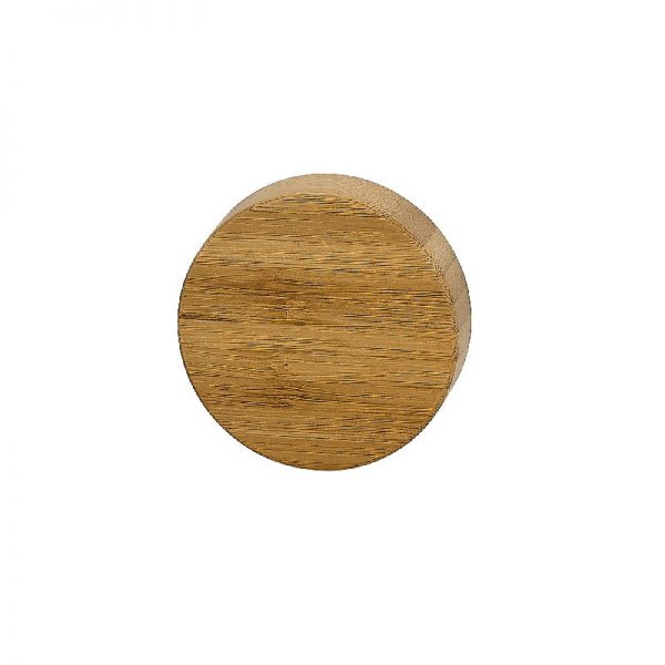 Bamboo jar cap top view wood grain detail Model BLJ03BMCAP