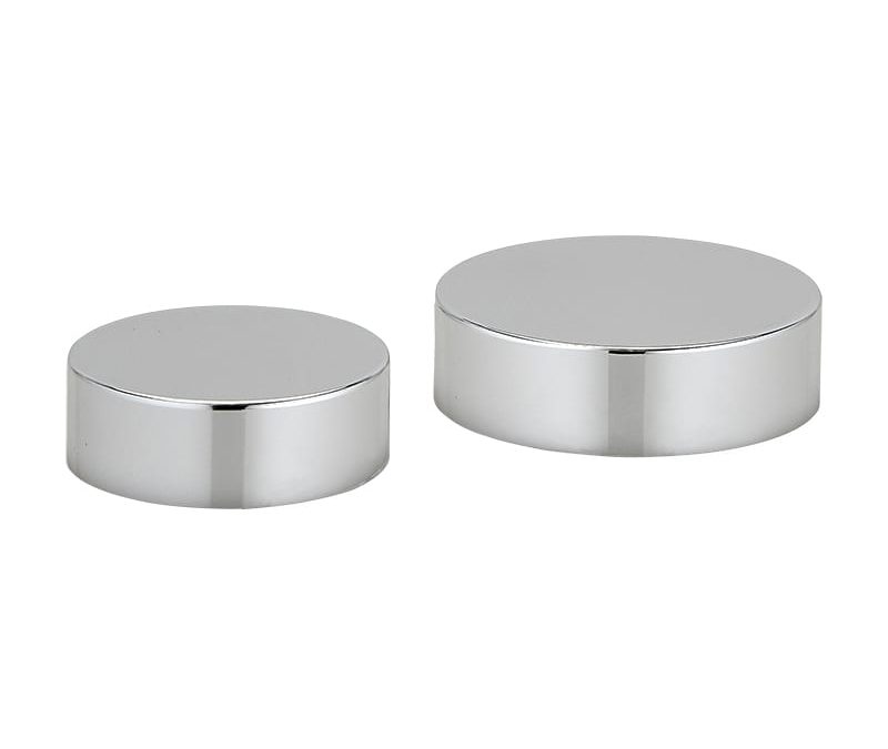 Shiny Silver High Profile Jar Cap