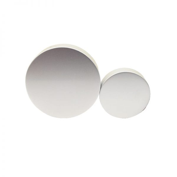 Matte silver jar cap top view aluminum finish Model BLJCMS