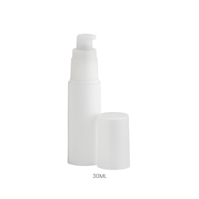 Recyclable white airless bottles in multiple capacities Model: BLXKP