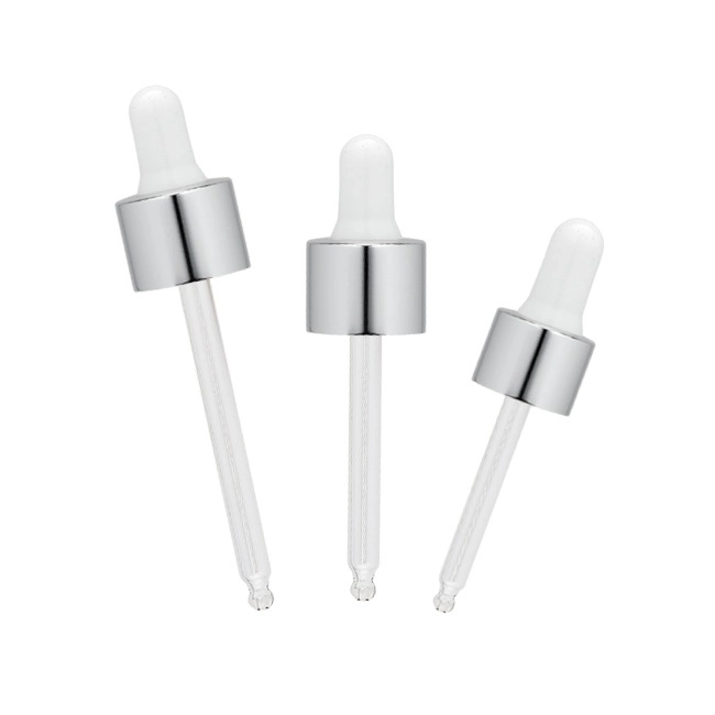 Silver droppers for glass bottles Model BLZHBRSSDR