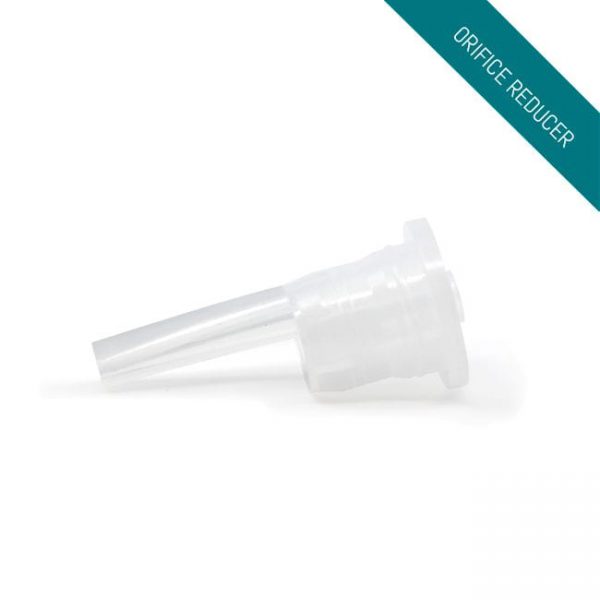 Plastic orifice reducer insert close up Model BLCREWAMCAP